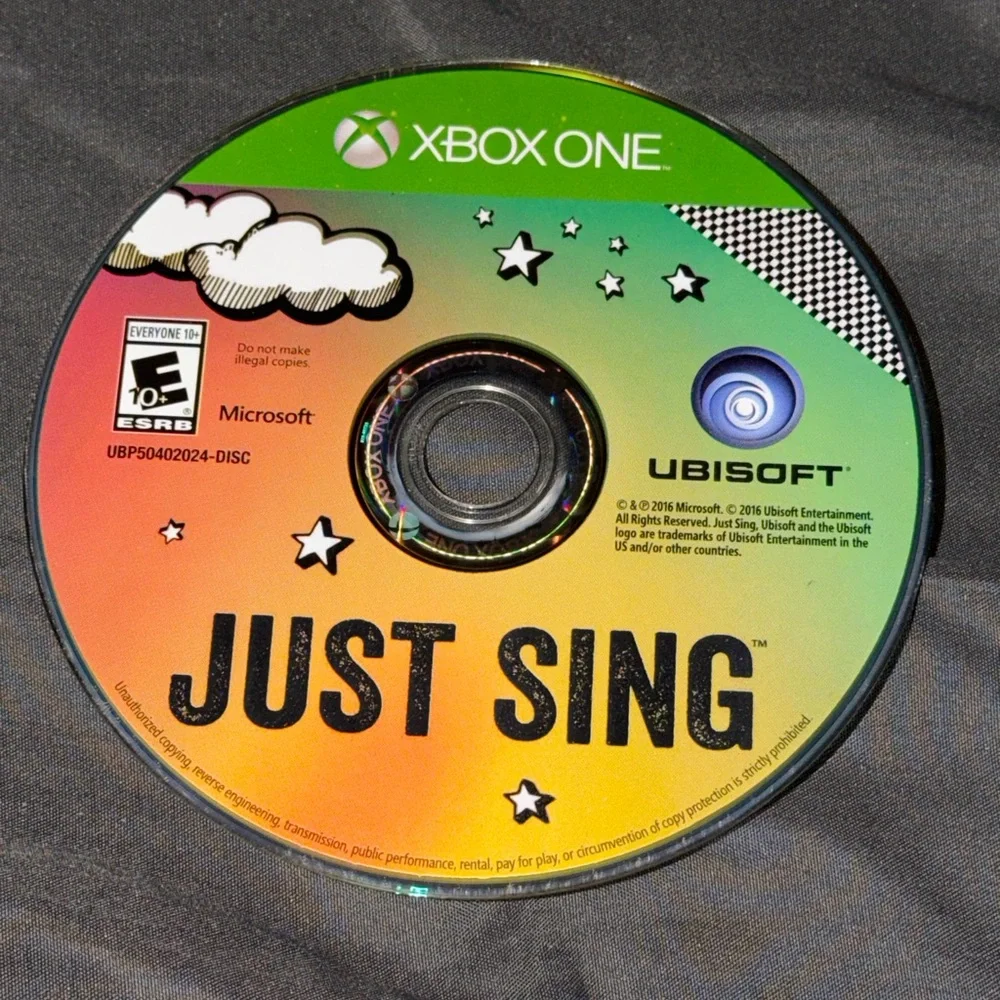 Microsoft Xbox One Just Sing Karaoke Video Game Ubisoft Used Pre Owned Works GRT